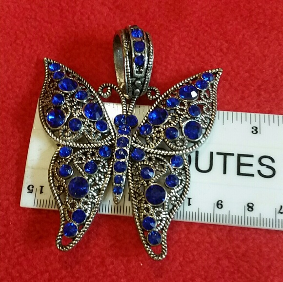 Jewelry - Pendant Butterfly Rhinestones PRICE  DROP